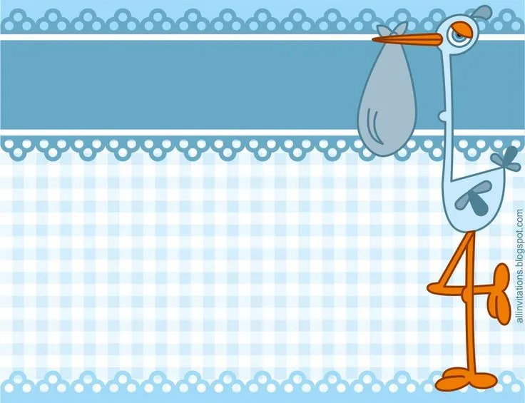 Plantilla invitación Baby Shower cigueña | Invitaciones ... Plantilla invitación Baby Shower cigueña | Invitaciones ...