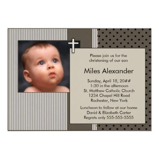 Plantillas de invitación bautizo - Imagui