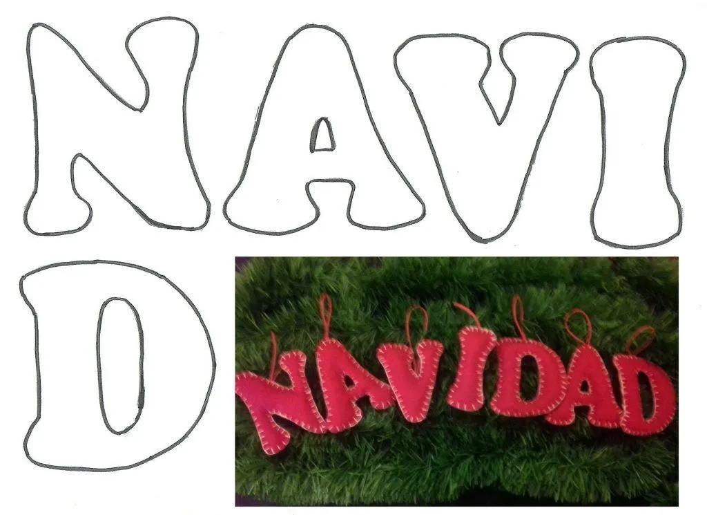 Plantilla letras NAVIDAD en 8sorbos de inspiración | Letras feliz navidad, Adornos navideños, Manualidades navideñas Plantilla letras NAVIDAD en 8sorbos de inspiración | Letras feliz navidad, Adornos navideños, Manualidades navideñas