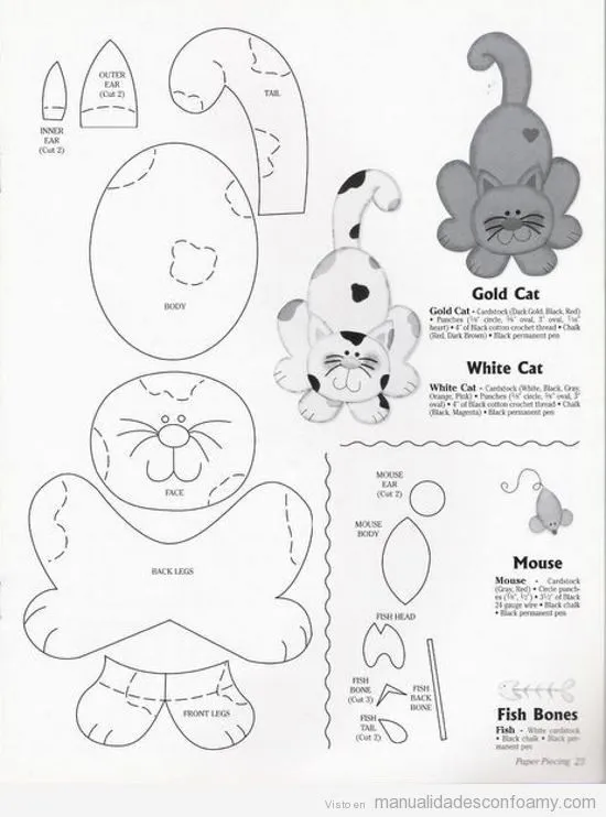 Plantillas y Moldes | Manualidades con Foamy | Todo sobre las ... Plantillas y Moldes | Manualidades con Foamy | Todo sobre las ...