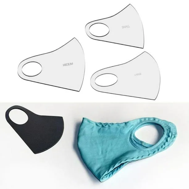Plantilla de máscara, patrón de plantillas de máscara reutilizable de acrílico de 3 tamaños para herramientas de máscaras de bricolaje para niños, hom un Soledad Patrón de plantillas de acrílico | Walmart Plantilla de máscara, patrón de plantillas de máscara reutilizable de acrílico de 3 tamaños para herramientas de máscaras de bricolaje para niños, hom un Soledad Patrón de plantillas de acrílico | Walmart