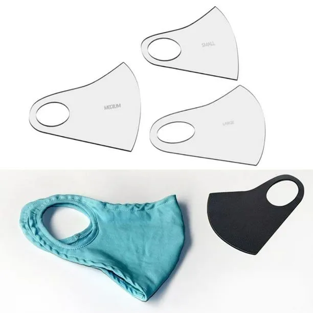 Plantilla de máscara, patrón de plantillas de máscara reutilizable de acrílico de 3 tamaños para herramientas de máscaras de bricolaje para niños, hom un Soledad Patrón de plantillas de acrílico | Walmart Plantilla de máscara, patrón de plantillas de máscara reutilizable de acrílico de 3 tamaños para herramientas de máscaras de bricolaje para niños, hom un Soledad Patrón de plantillas de acrílico | Walmart