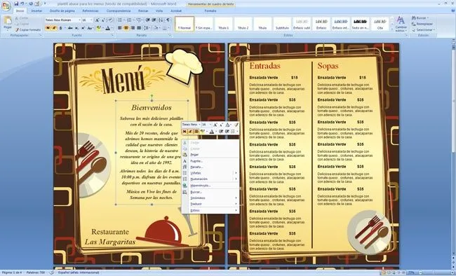 plantilla para menus de restaurante | Menus de Restaurantes ... plantilla para menus de restaurante | Menus de Restaurantes ...