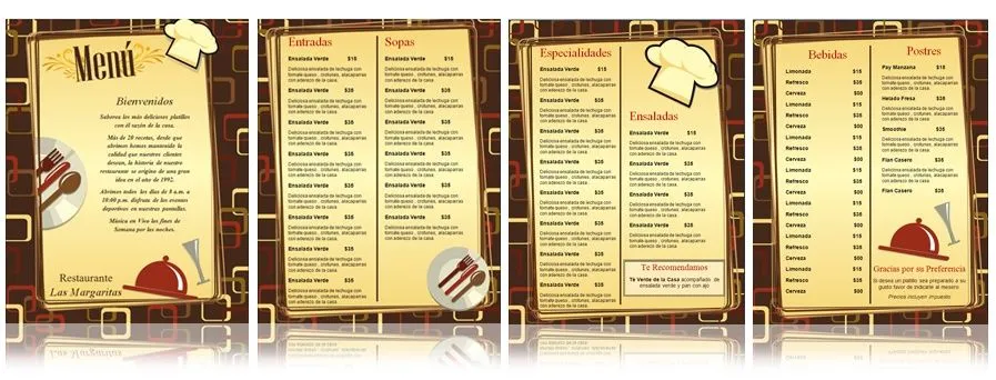 plantilla para menus de restaurante | Menus de Restaurantes ... plantilla para menus de restaurante | Menus de Restaurantes ...