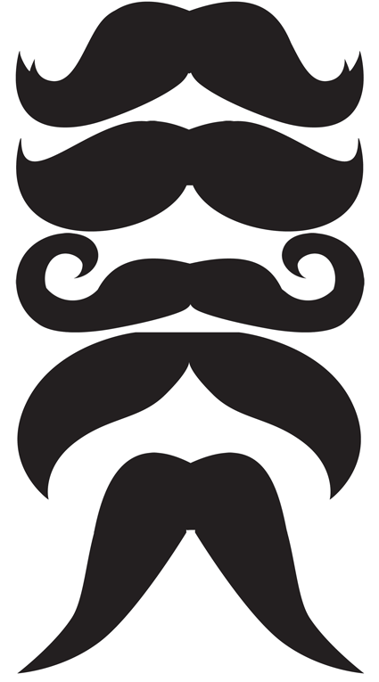 Plantilla para hacer paletas de Bigotes | ... Y esas cosas ... Plantilla para hacer paletas de Bigotes | ... Y esas cosas ...