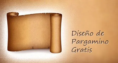 Plantilla de pergaminos gratis | Plantilla