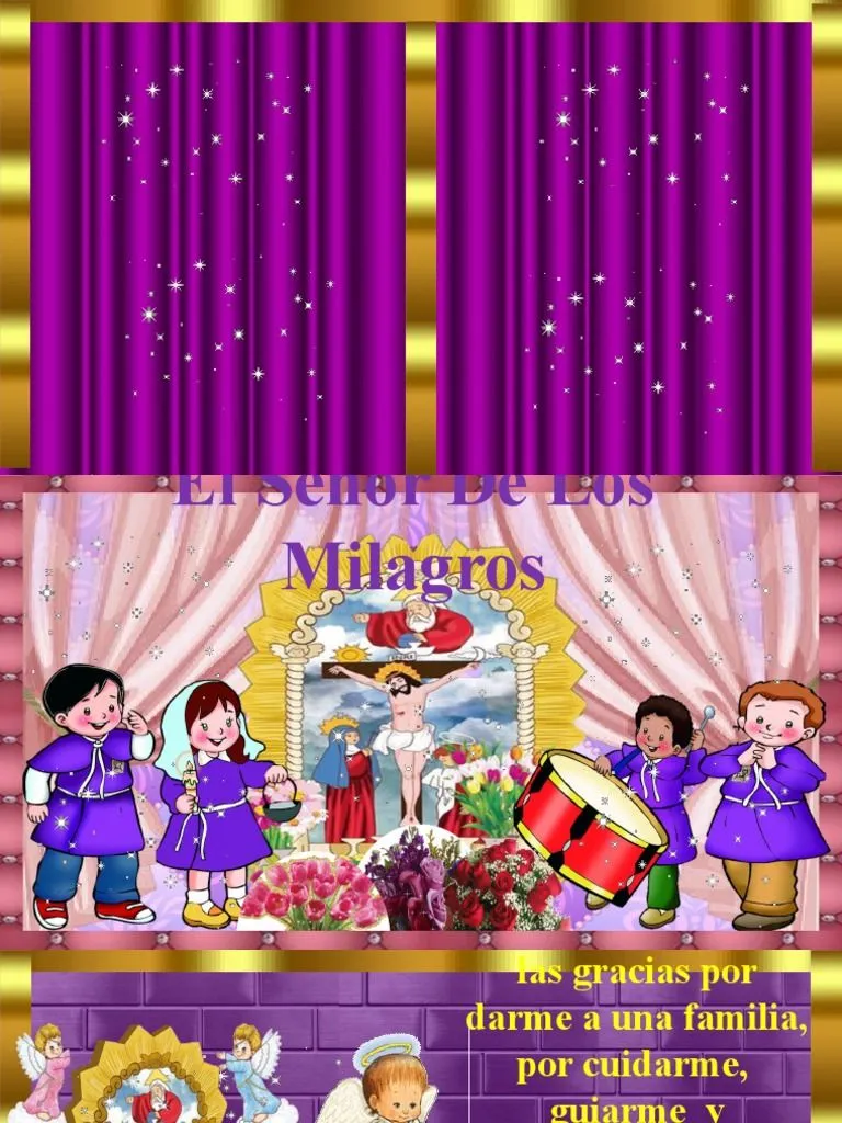 Plantilla Del Señor de Los Milagros | PDF