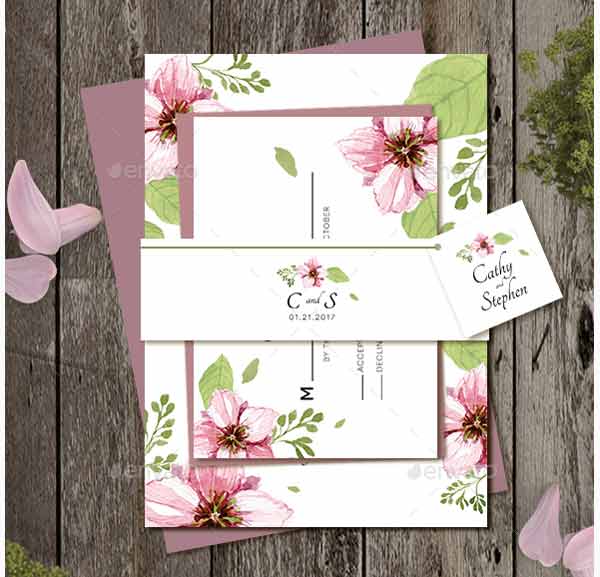 Plantilla y templates de tarjetas de invitación para 15 años
