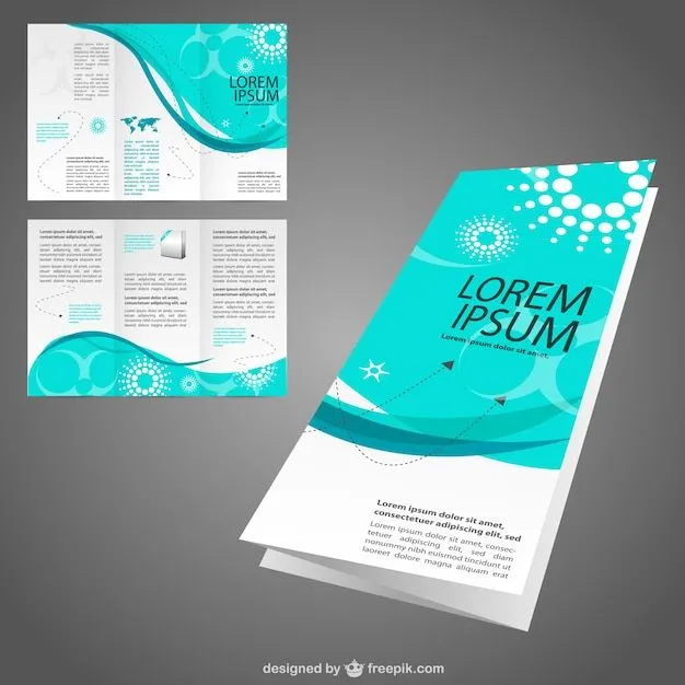 Plantilla de tríptico para descarga | Descargar Vectores gratis Plantilla de tríptico para descarga | Descargar Vectores gratis