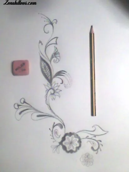 Plantilla/Diseño Tatuaje de joselinho - Enredaderas Plantilla/Diseño Tatuaje de joselinho - Enredaderas