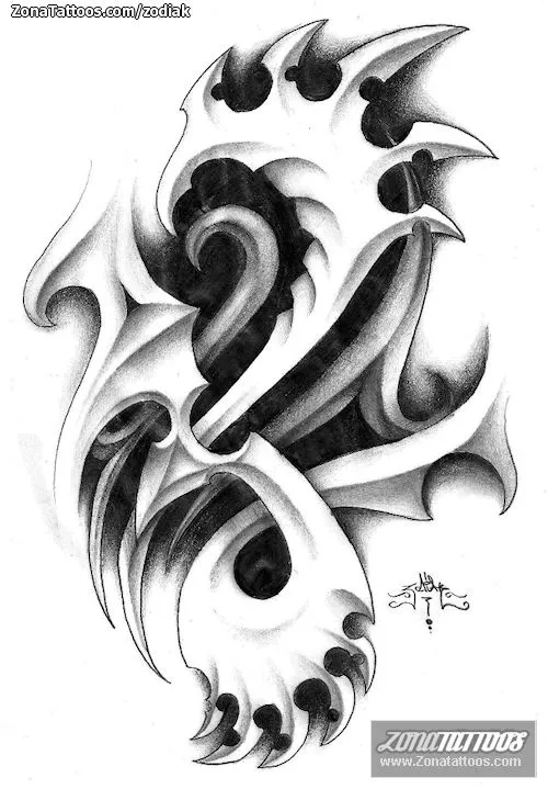 Plantilla/Diseño Tatuaje de ZodiaK - Biorgánicos Plantilla/Diseño Tatuaje de ZodiaK - Biorgánicos