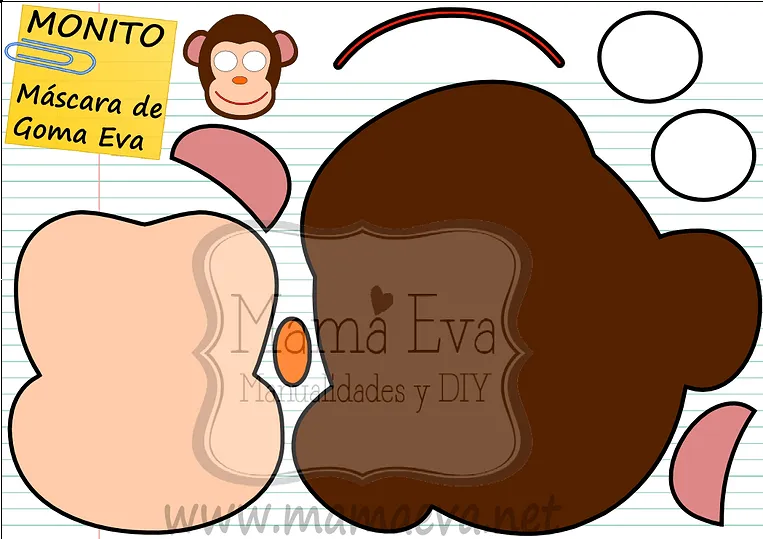Plantillas de animales de bosque y selva