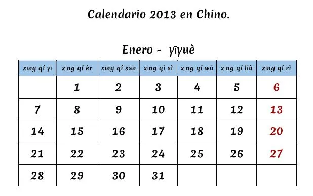Plantillas de calendario.