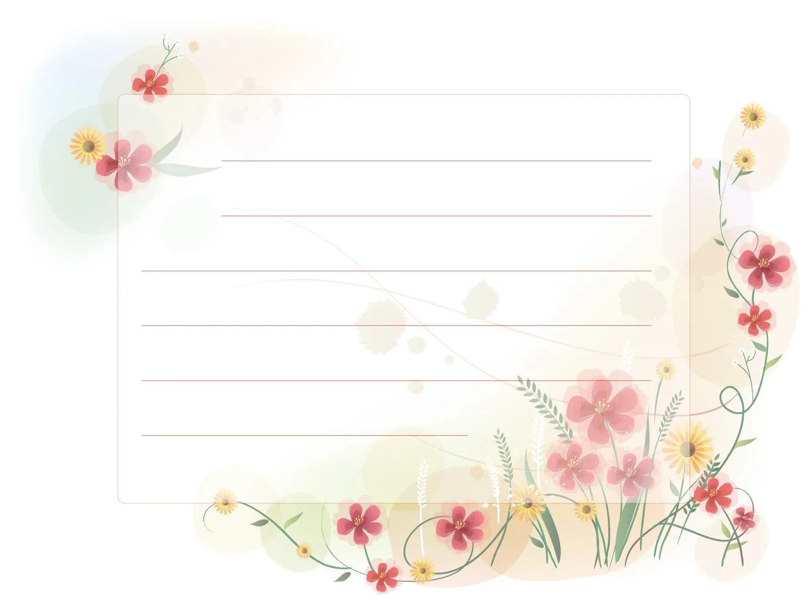 Plantillas para cartas