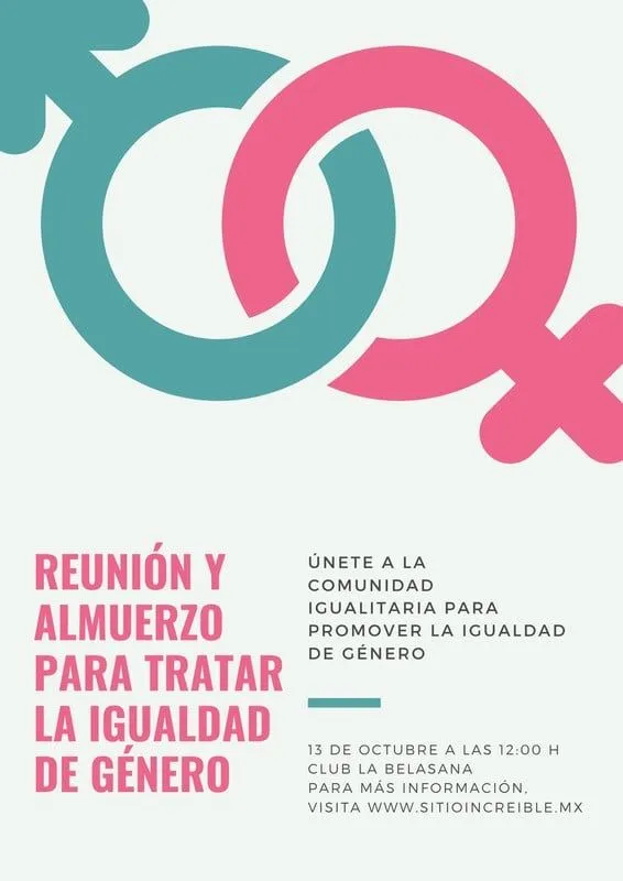 Plantillas para carteles de equidad de género | Canva Plantillas para carteles de equidad de género | Canva