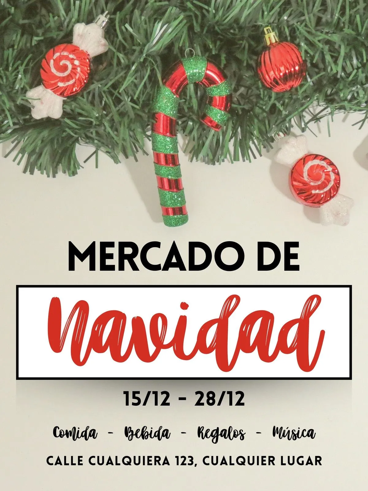 Plantillas de carteles de Navidad editables | Canva