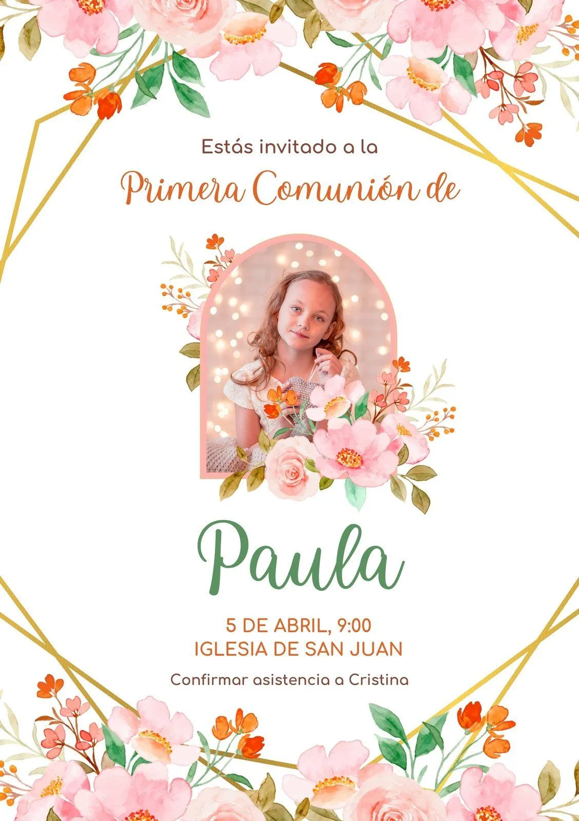 Plantillas de comunion gratis y personalizables - Canva Plantillas de comunion gratis y personalizables - Canva