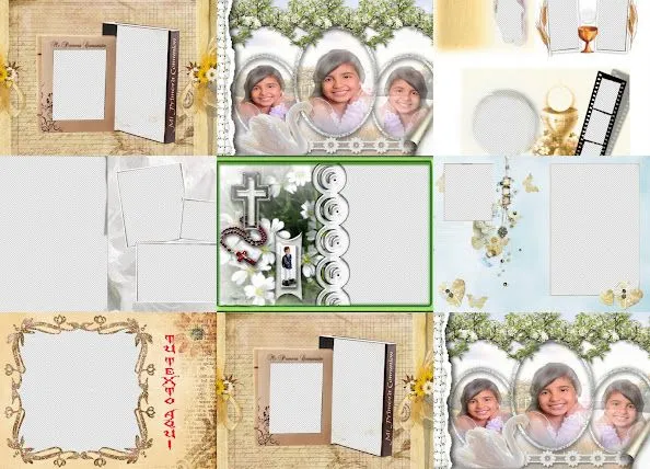Plantillas de comunión gratis para Photoshop - Imagui Plantillas de comunión gratis para Photoshop - Imagui