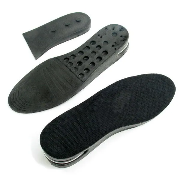 Alzas para Zapatos Plantillas para Crecer Elevadoras 5cm Negras 35 39