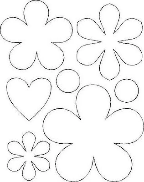 Plantillas para diademas de fieltro - Imagui