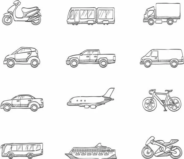 Plantillas de dibujos de medios de transportes para colorear ... Plantillas de dibujos de medios de transportes para colorear ...
