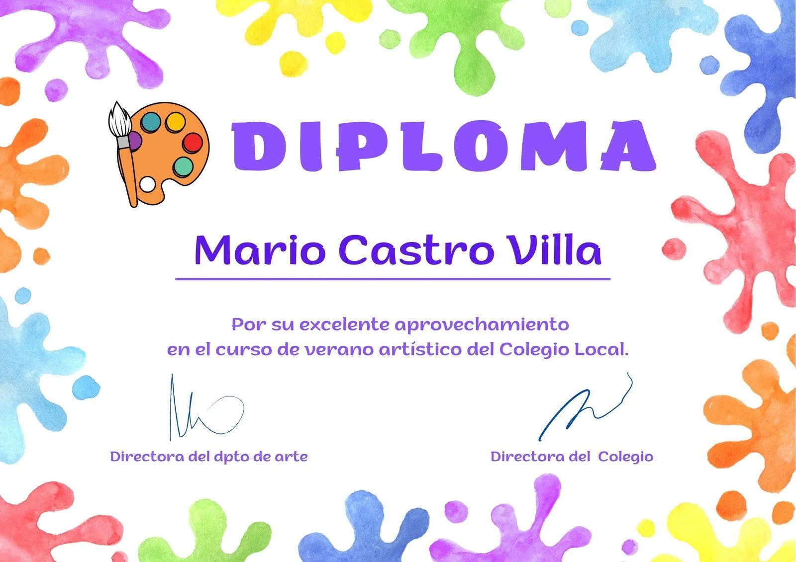 Plantillas para diplomas personalizables gratis | Canva