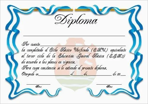 Plantillas de diplomas de reconocimiento para imprimir - Imagui ...