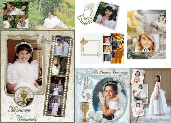 Plantillas Editables mi primera Comunion Photoshop [SM ... Plantillas Editables mi primera Comunion Photoshop [SM ...