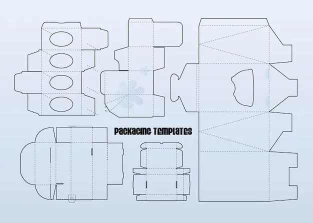 plantillas de embalaje | Descargar Vectores gratis