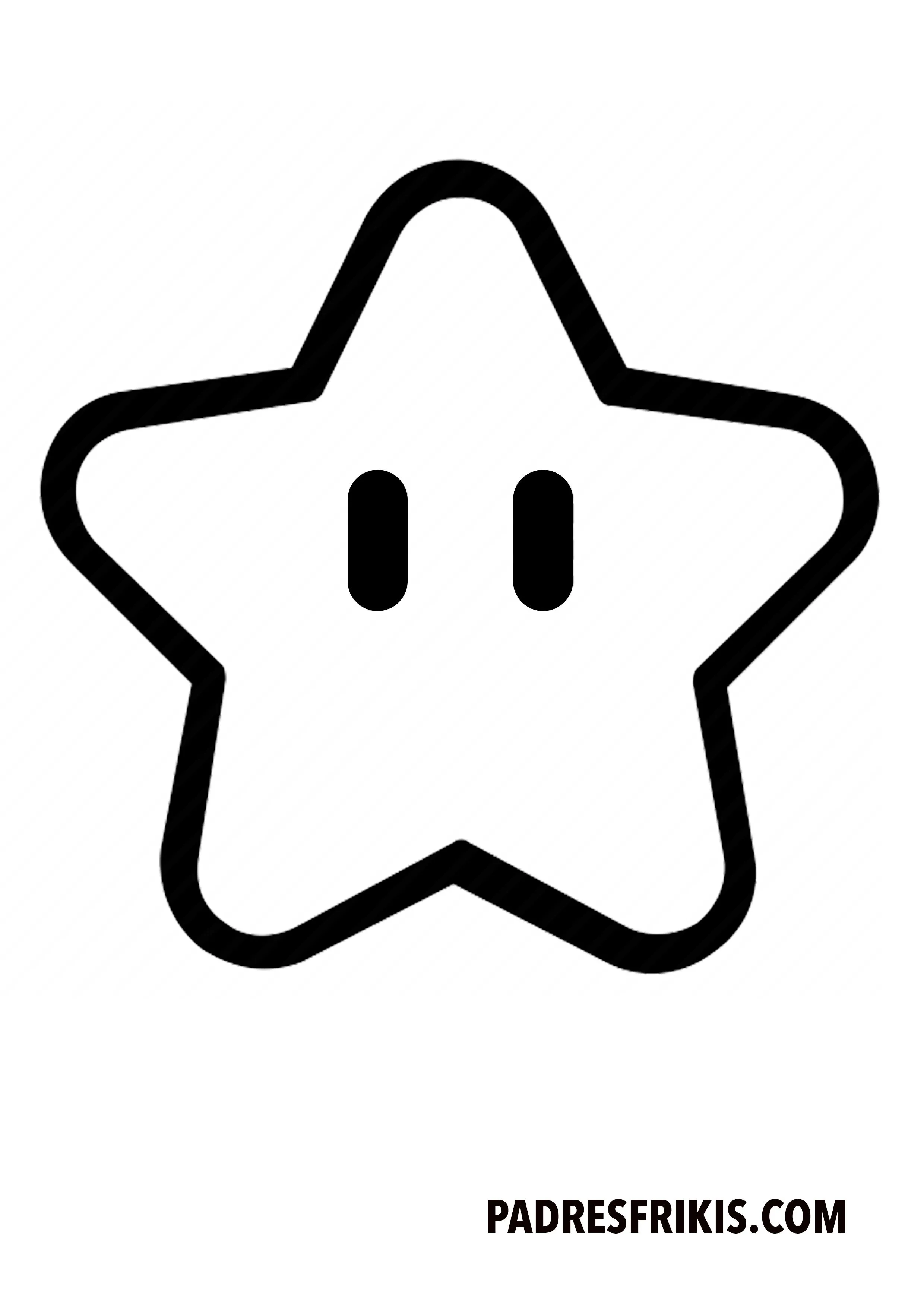 ▷ Plantillas de estrellas para colorear e imprimir | Padres Frikis ▷ Plantillas de estrellas para colorear e imprimir | Padres Frikis