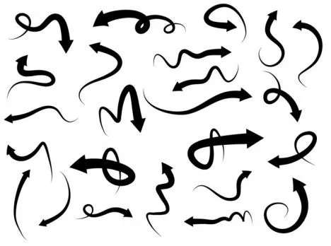 Plantillas flechas Gratis para Photoshop, Wordpress, PowerPoint ...