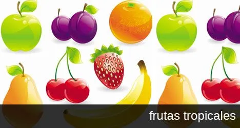 Plantilla de vectores con frutas para Illustrator | Plantilla Plantilla de vectores con frutas para Illustrator | Plantilla