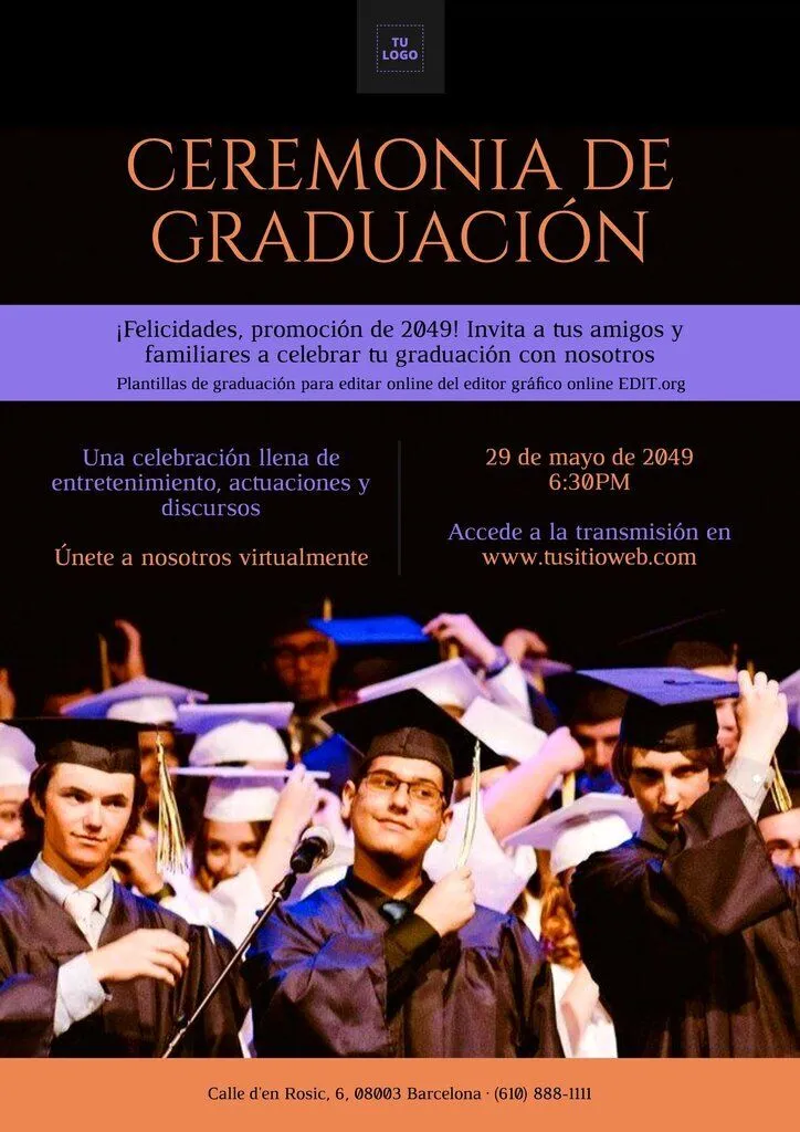 Plantillas de graduación editables para imprimir gratis Plantillas de graduación editables para imprimir gratis