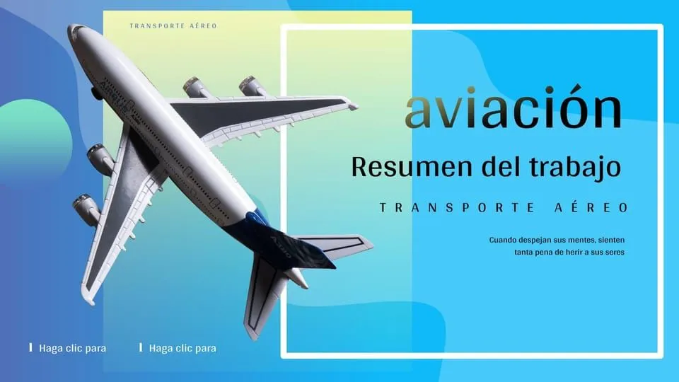 Plantillas Gratis de Avión Para Power Point y Presentaciones de Google - Slidesdocs Plantillas Gratis de Avión Para Power Point y Presentaciones de Google - Slidesdocs