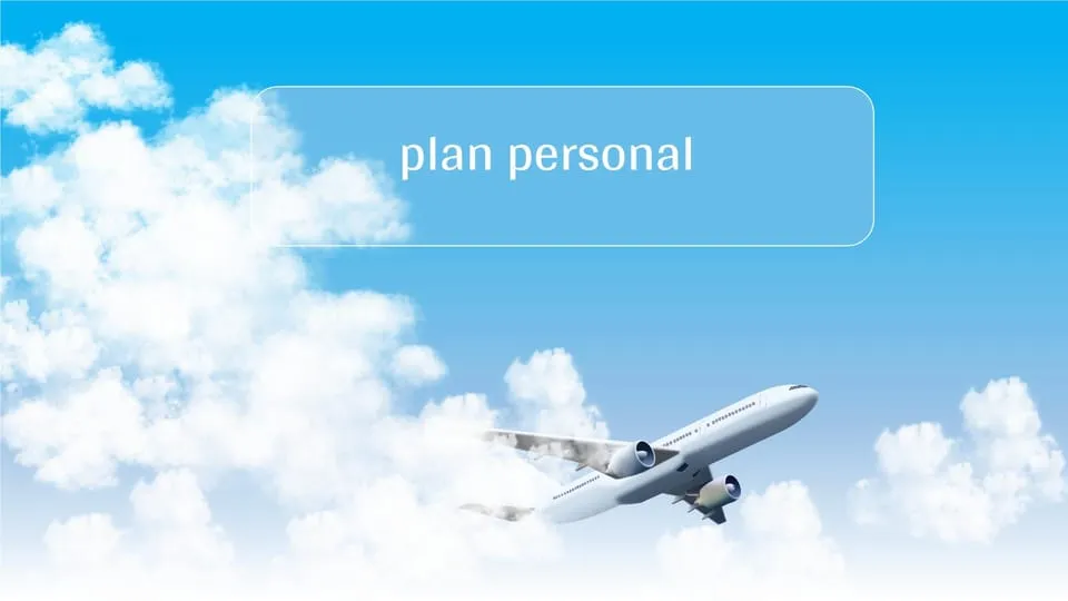 Plantillas Gratis de Avión Para Power Point y Presentaciones de Google - Slidesdocs Plantillas Gratis de Avión Para Power Point y Presentaciones de Google - Slidesdocs