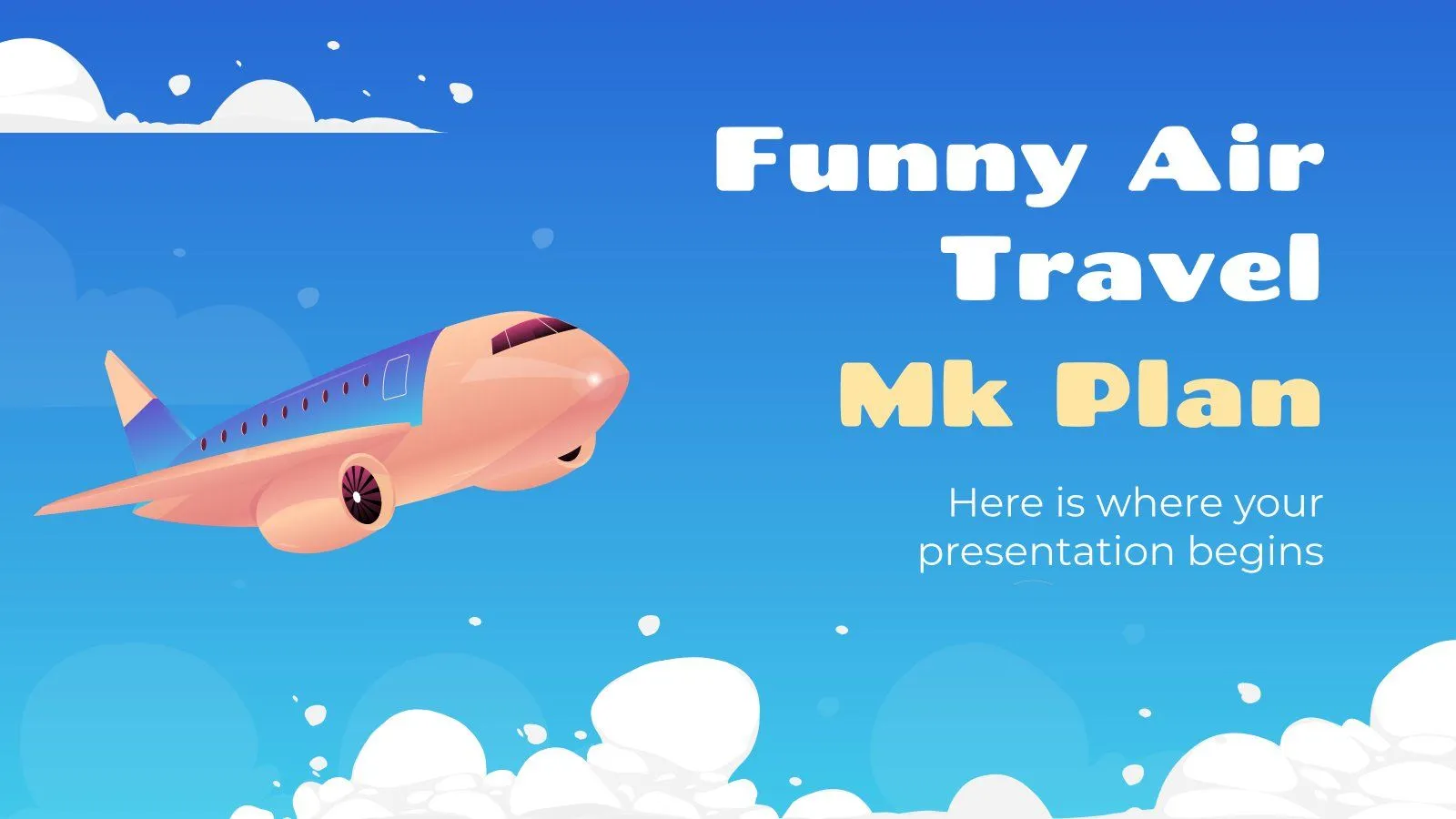 Plantillas gratis sobre aviones para Google Slides y PowerPoint Plantillas gratis sobre aviones para Google Slides y PowerPoint