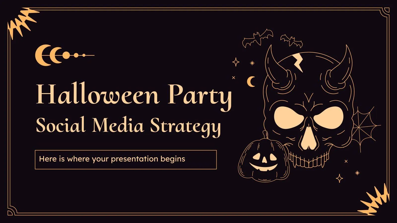 Plantillas gratis de Halloween para Google Slides y PowerPoint Plantillas gratis de Halloween para Google Slides y PowerPoint
