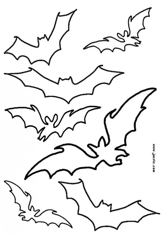 Plantillas para Halloween - Patrón estarcido de bruja Plantillas para Halloween - Patrón estarcido de bruja