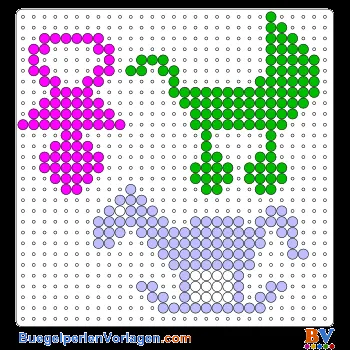 Plantillas Hama Beads de una fiesta de Bebes gratis para descargar ... Plantillas Hama Beads de una fiesta de Bebes gratis para descargar ...