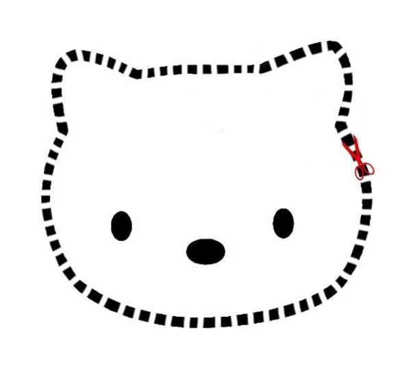 Plantillas de Hello Kitty para imprimir gratis Plantillas de Hello Kitty para imprimir gratis