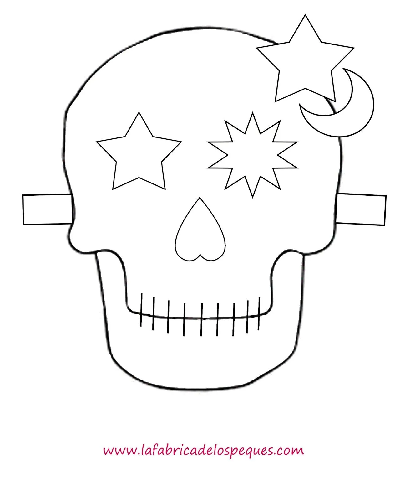 Plantillas e imprimibles gratis para Halloween: calaveras, calabazas y fantasmas. - La fábrica de los peques Plantillas e imprimibles gratis para Halloween: calaveras, calabazas y fantasmas. - La fábrica de los peques