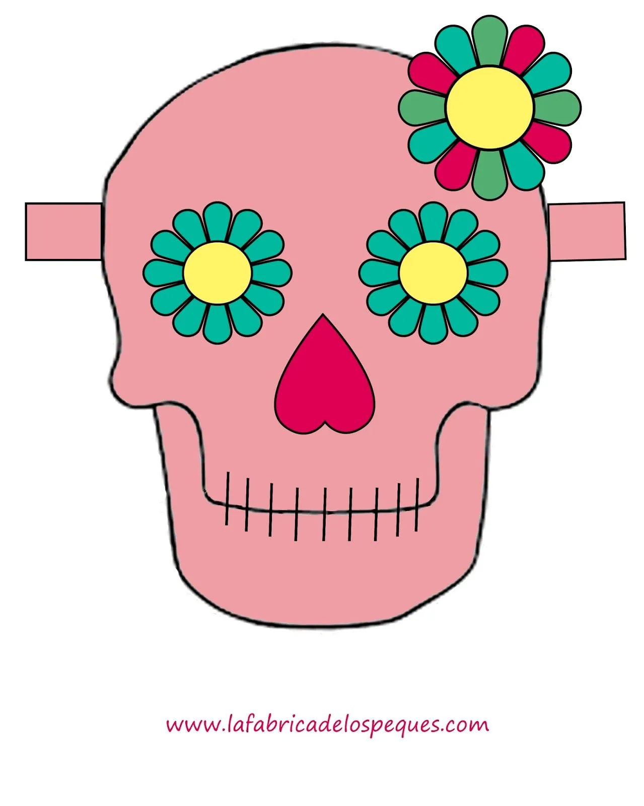 Plantillas e imprimibles gratis para Halloween: calaveras, calabazas y fantasmas. - La fábrica de los peques Plantillas e imprimibles gratis para Halloween: calaveras, calabazas y fantasmas. - La fábrica de los peques