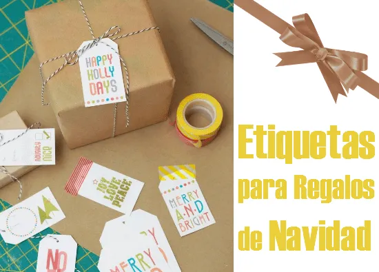 Plantillas para Imprimir. Etiquetas para Regalos de Navidad ... Plantillas para Imprimir. Etiquetas para Regalos de Navidad ...