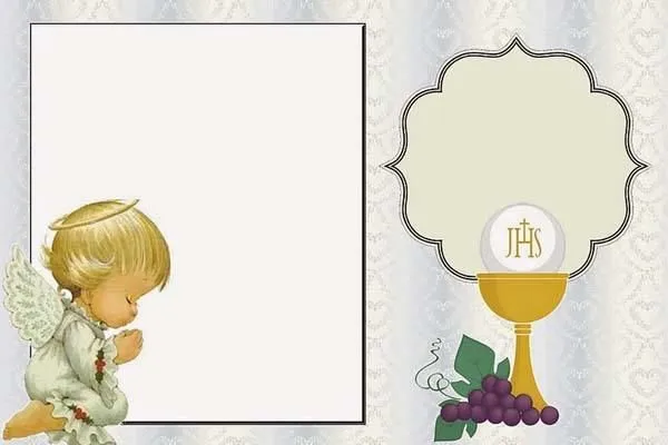 Plantillas invitacion primera comunion gratis - Spain Forum
