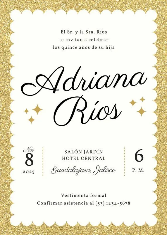 Plantillas de invitaciones para 15 años gratis | Canva Plantillas de invitaciones para 15 años gratis | Canva