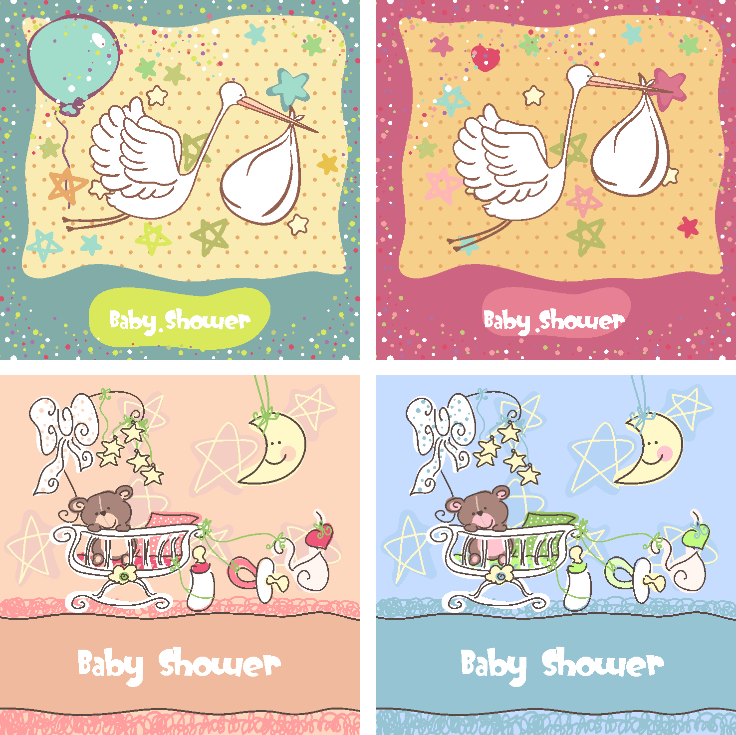 Diseño de invitaciones para baby shower de niña gratis para ...