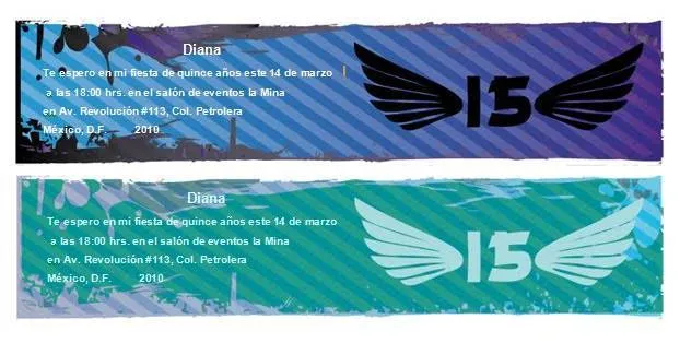 Plantillas de invitaciones para cumpleaños :: Invitación de 15 ... Plantillas de invitaciones para cumpleaños :: Invitación de 15 ...