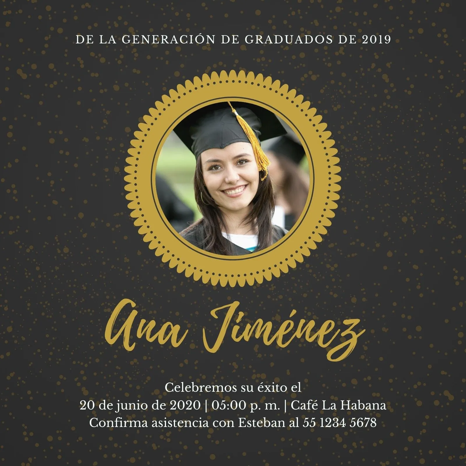 Plantillas para invitaciones de graduación | Canva Plantillas para invitaciones de graduación | Canva