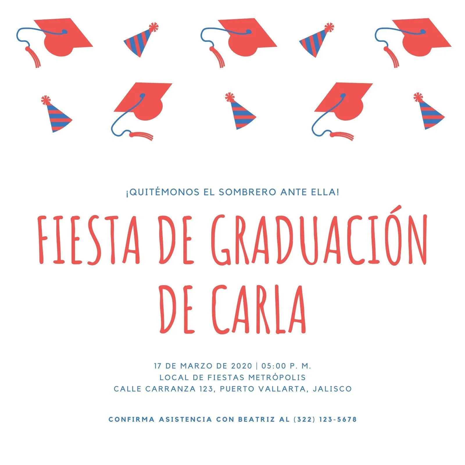 Plantillas para invitaciones de graduación | Canva Plantillas para invitaciones de graduación | Canva