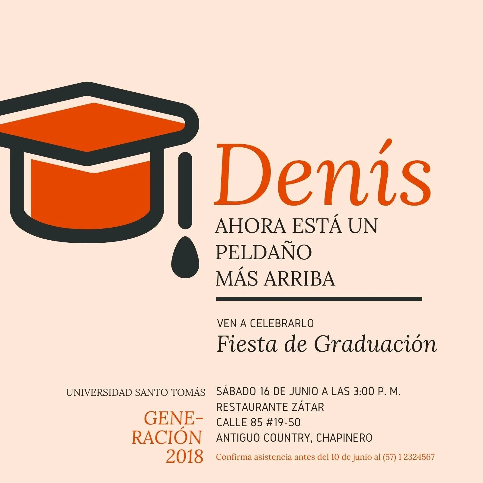 Plantillas de invitaciones de graduación gratis para editar | Canva Plantillas de invitaciones de graduación gratis para editar | Canva